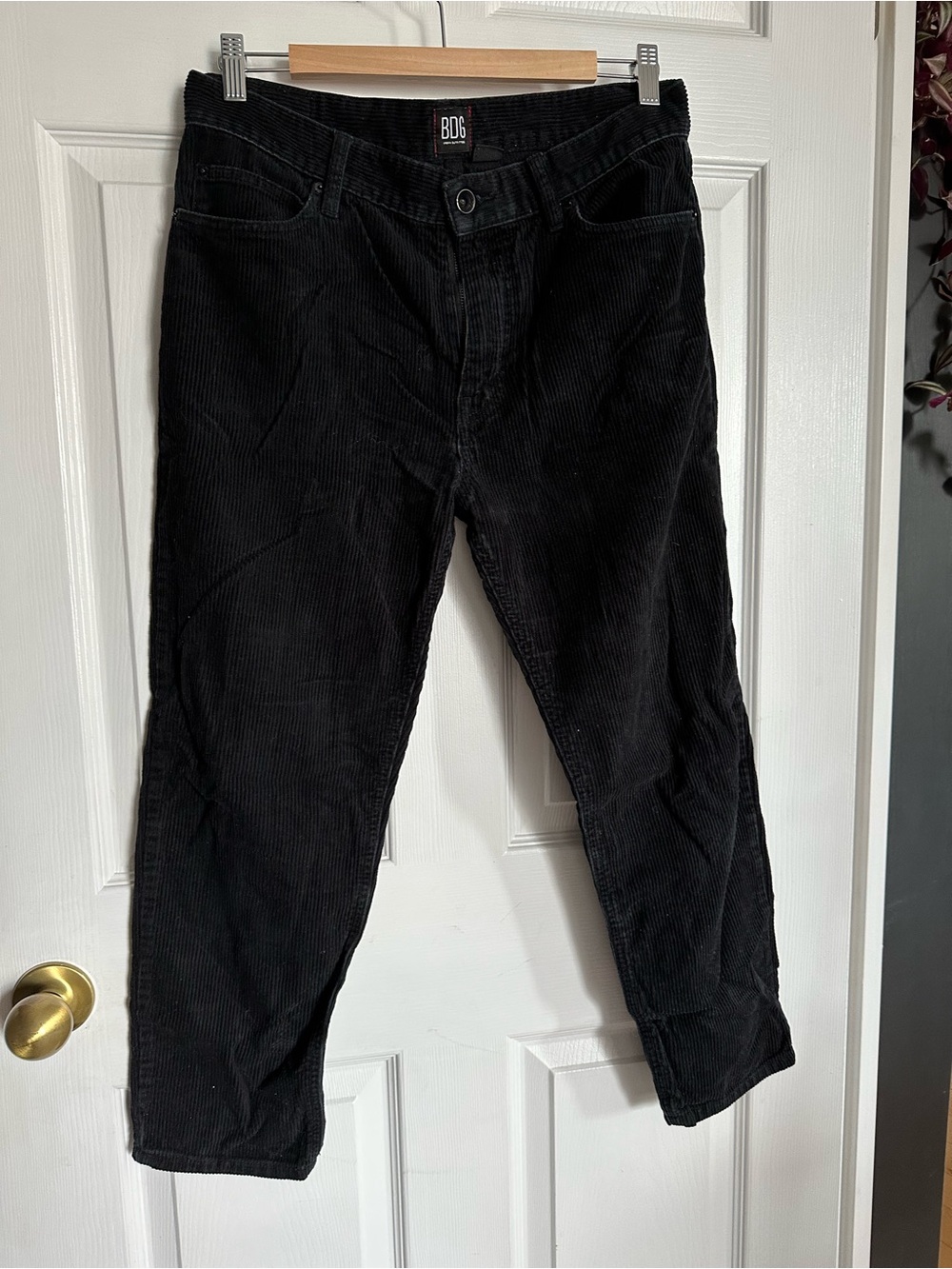 BDG Black Corduroy Pants